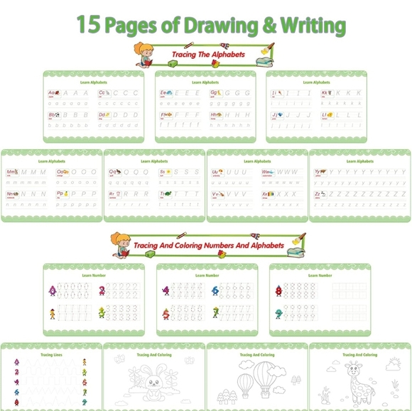 Preschool Busy Book, 30 Themes Preschool Learning Activities for Kids Montessori - Picture 3 of 8